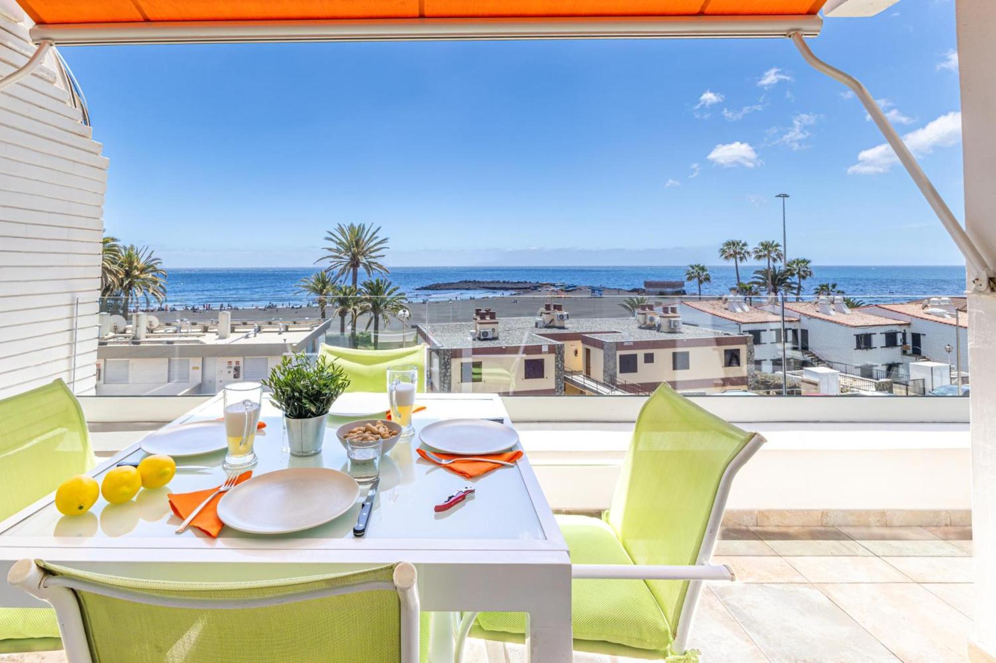 Ático Puerto Chico con vistas a la Playa Apartamento San Agustín Exterior foto