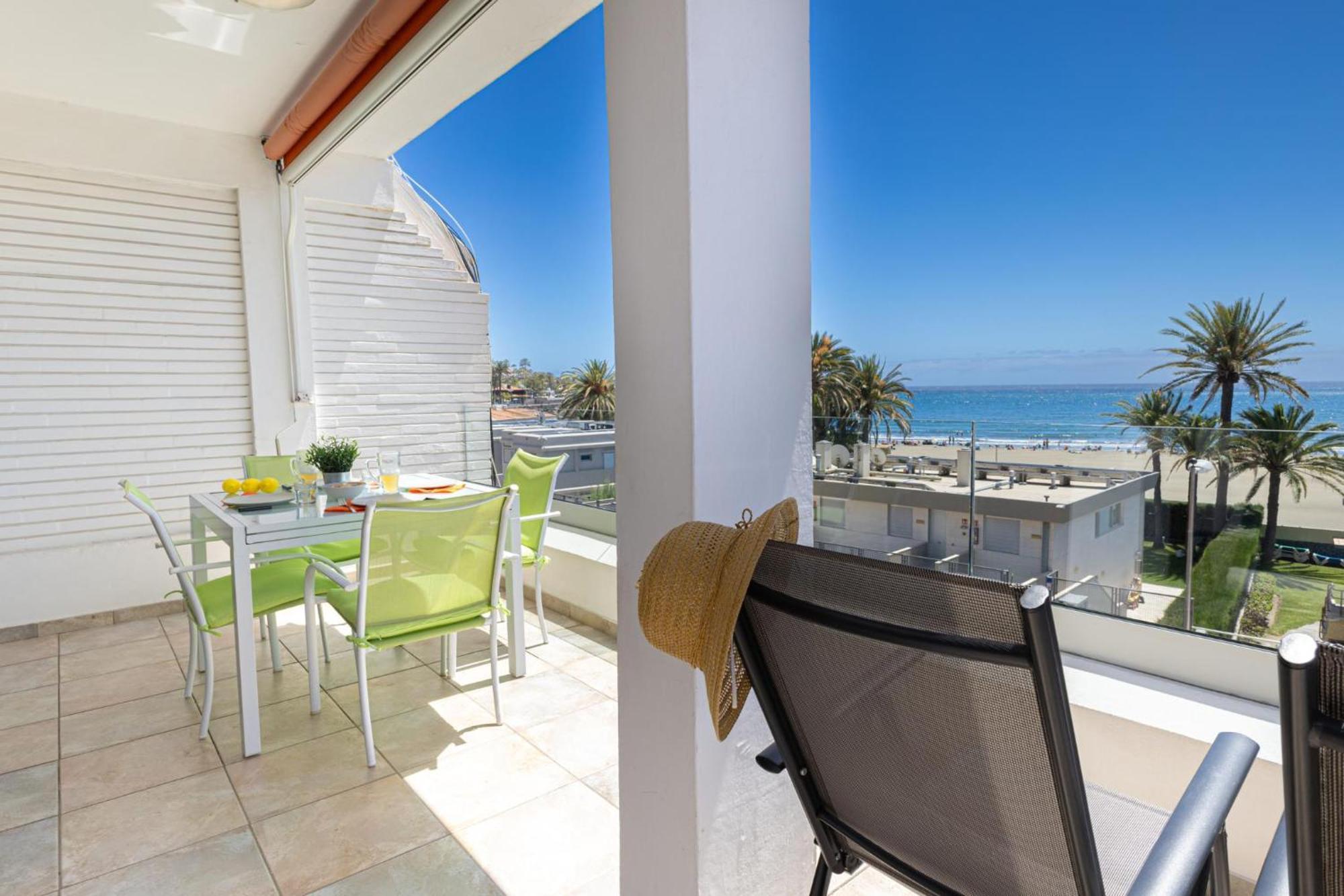 Ático Puerto Chico con vistas a la Playa Apartamento San Agustín Exterior foto